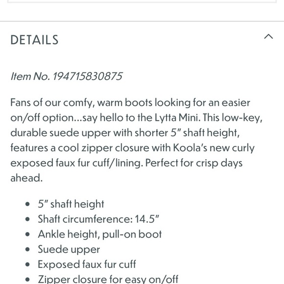 Koolaburra by Ugg boots lytta mini wild dove gray new qvc - Picture 2 of 9